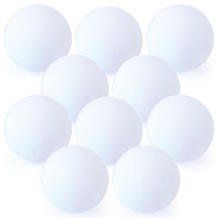 FOOTBALL TABLE - SPARE BALL WHITE, SET OF 10