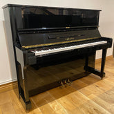 Pre-owned Yamaha U1H upright piano in polished ebony