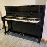 Pre-owned Steinmayer S118 upright piano in polished ebony