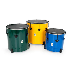 Izzo Castle surdos set of 3 nesting samba drums - 12", 14", 16"
