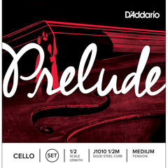 D\'Addario Prelude cello string set - 1/2 size