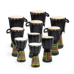 Percussion Workshop djembe 10 player pack
