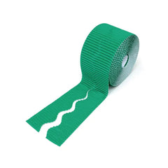 SCO CORRUGATED BORDER ROLL 57MMX15M DARK GREEN -Min Qty 54