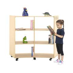 Profile, 3 shelf curved storage unit