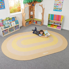 Profile, OVAL RUNWAY RUG - 3000 x 2000mm