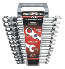 WRENCH SET METRIC LOCKING LOCKING FLEX BOX END XL LONG