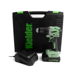 Kielder 13mm 18V Ultra Compact Drill Driver Kit - 2 x 4.0Ah, 4 x Bits