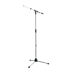 K&M extendable topline boom microphone stand - Black