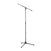 K&M extendable topline boom microphone stand - Black