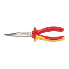 Knipex VDE Fully Insulated Long Nose Pliers, 200mm