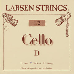 Larsen medium cello string D - 1/2