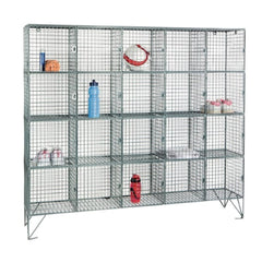 Mesh Locker 20 Compartment, H1305mm x W1525mm x D450mm