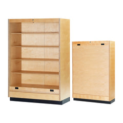 Lervard 920 Roller Shutter Cabinet with 4 Shelves