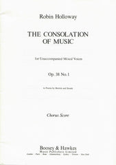The Consolation of Music Op 38 / 1 - chorus score
