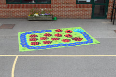 Back to Nature™ Chloe Caterpillar Numeracy & Literacy Outdoor Mat Outdoor Tuf-Loop™