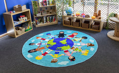 Children of the World™ Carpet - Teal