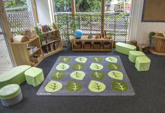 Natural World™ Carved Leaf Placement Carpet