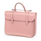 Oxford Traditional leather music case - Baby pink