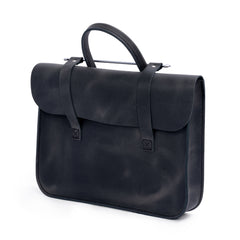 Oxford Traditional leather premium music case - Anthracite