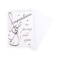 Greetings card - Congratulations on passing your exam