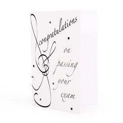 Greetings card - Congratulations on passing your exam