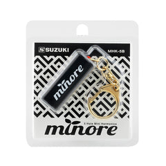 Suzuki MINORE 5-hole mini harmonica – Black
