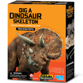 KidzLabs - Dig a Dinosaur Skeleton - Triceratops (8 Years +)