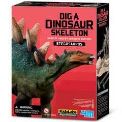 KidzLabs - Dig a Dinosaur Skeleton - Stegosaurus (8 Years +)