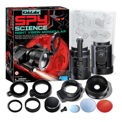 KidzLabs - Spy Science - Night Vision Monocular (5 Years +)
