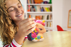 KidzMaker - Paint Your Own Mini Glitter Unicorn Bank (8 Years +)