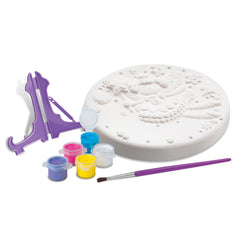 KidzMaker - Paint Your Own Terracotta Fairy Garden Stone (8 Years +)