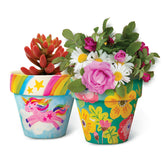 KidzMaker - Paint Your Own Terracotta Flower Pots (8 Years +)