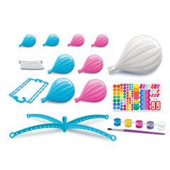 KidzMaker - Paint Your Own Hot Air Balloons Mobile (5 Years +)