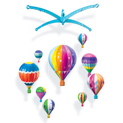 KidzMaker - Paint Your Own Hot Air Balloons Mobile (5 Years +)