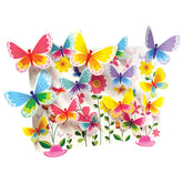 Kidzmaker - Glow 3D Butterfly Canvas (5 Years +)