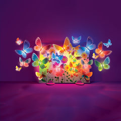 Kidzmaker - Glow 3D Butterfly Canvas (5 Years +)