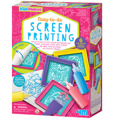 KidzMaker - Easy-to-do Screen Printing (5 Years +)