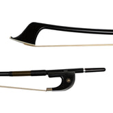 MMX Student composite German 3/4 double bass bow with ebony frog