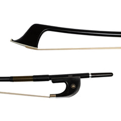 MMX Student composite German 3/4 double bass bow with ebony frog