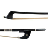 MMX Carbon composite German 3/4 double bass bow with ebony frog