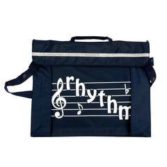 Primo music bag with \'Rhythm\' design - Navy blue