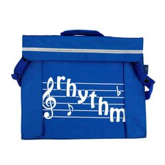 Primo music bag with \'Rhythm\' design - Royal blue