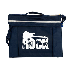 Primo music bag with \'Rock\' design - Navy blue
