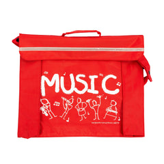 Primo music bag with Sam Moore \'Music\' design - Red