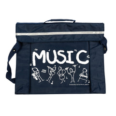 Primo music bag with Sam Moore \'Music\' design - Navy blue