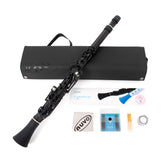 Nuvo N120CL Clarineo clarinet outfit - Black with silver trim