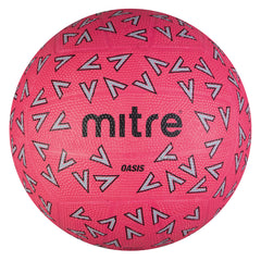 MITRE OASIS NETBALL SIZE 5, PINK