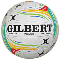 GILBERT PULSE NETBALL SIZE 4, MULTICOLOUR