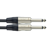 Stagg mono large jack to jack instrument cable - 3m