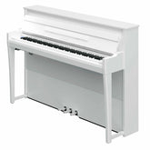 Yamaha AvantGrand NU1XA hybrid upright piano – Polished White